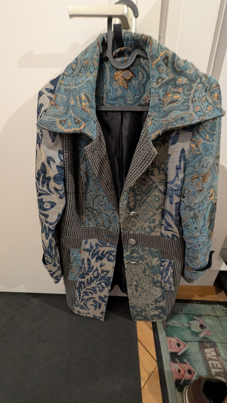 Giacche: Patchwork-Blazer Gr. 38 RAINBOW — Einzigartig & auffällig – Usato da Rorschach venduto da Obi-Wan85