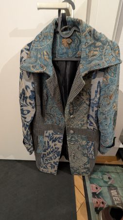 Patchwork-Blazer Gr. 38 RAINBOW — Einzigartig & auffällig