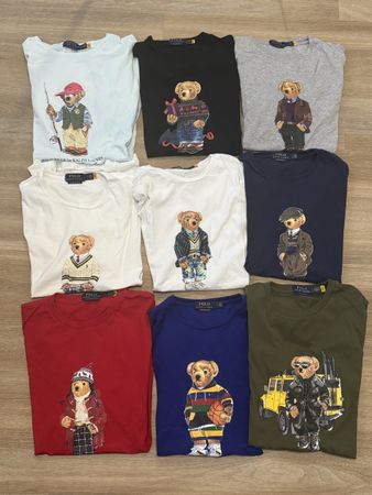 Polo ralph lauren bear t shirts