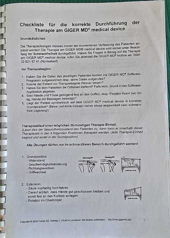 Giger Md Attrezzature mediche: GIGER MD medical device baby-Modell – Usato da Urdorf venduto da Schini85 3