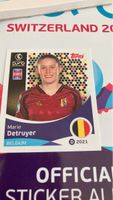 Topps EM 2025 Frauen - Marie Detruyer Belgien