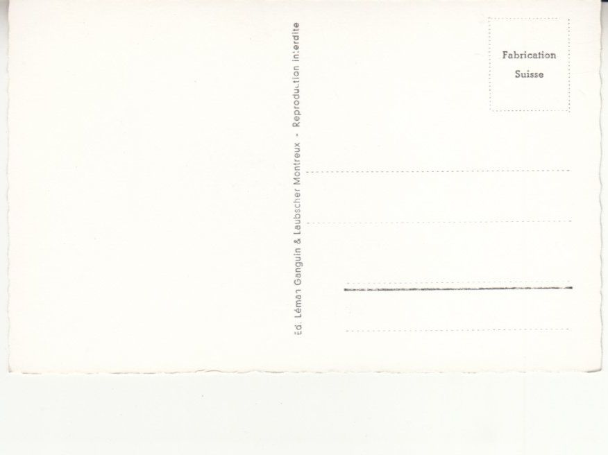 Ansichtskarten: Chillon ca. 1950 – Gebraucht aus Bürglen TG von StampGraf 1