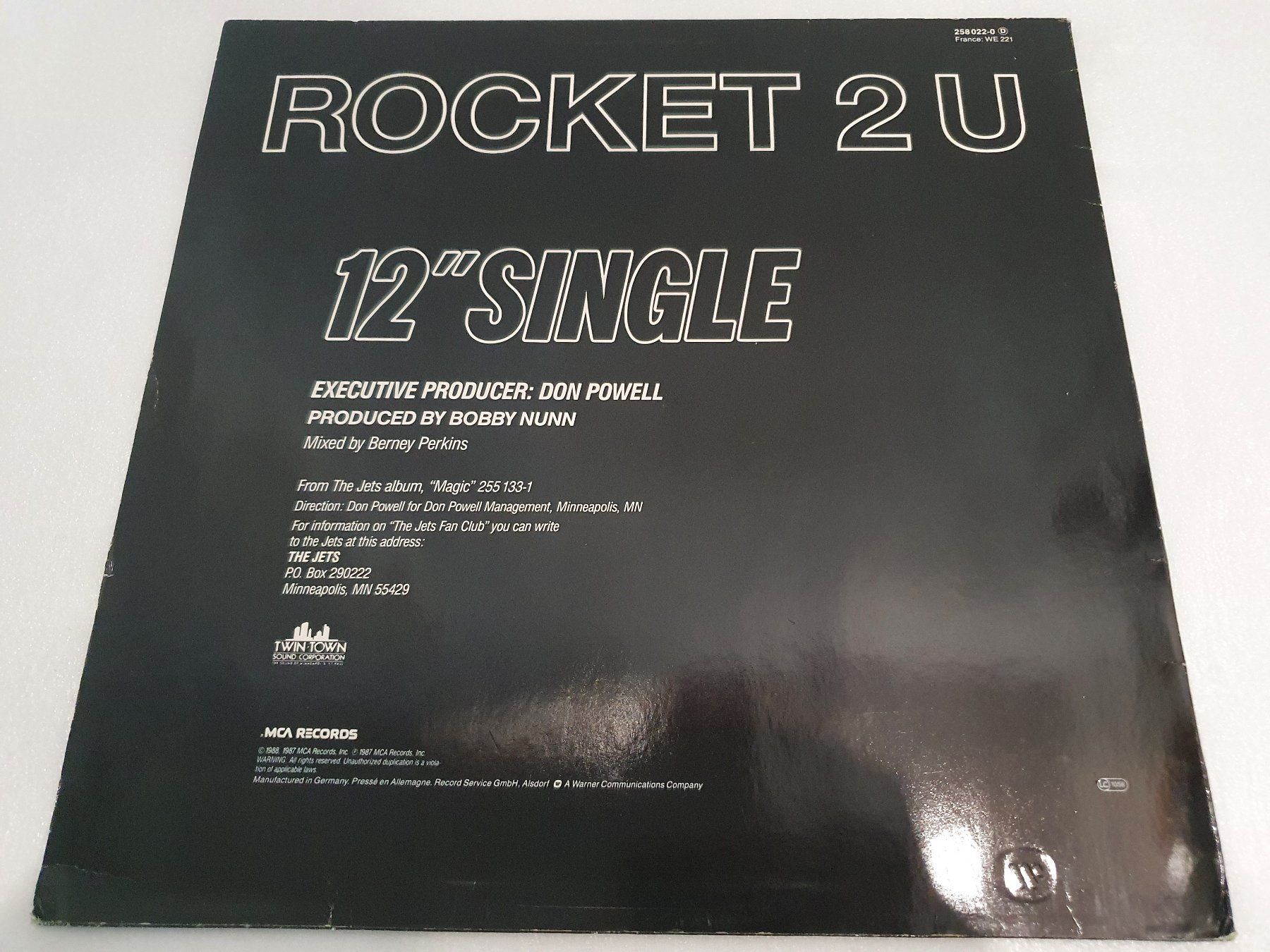 Dischi in vinile: The Jets – Rocket 2 U – Usato da Uster venduto da Vinyl-Leidenschaft 1