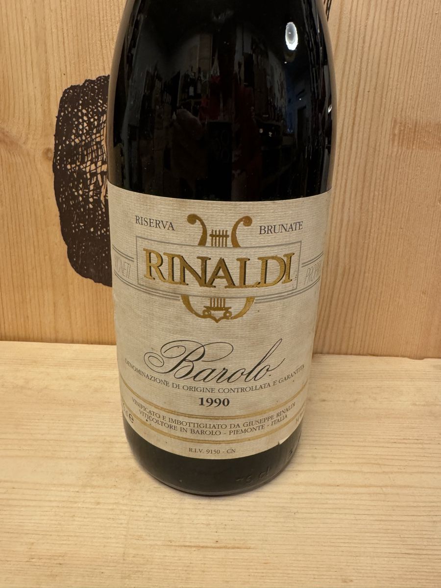 Vino: Giuseppe Rinaldi Barolo Brunate Riserva 1990 – Nuovo (secondo la descrizione) da Döttingen venduto da Earofmusic 1
