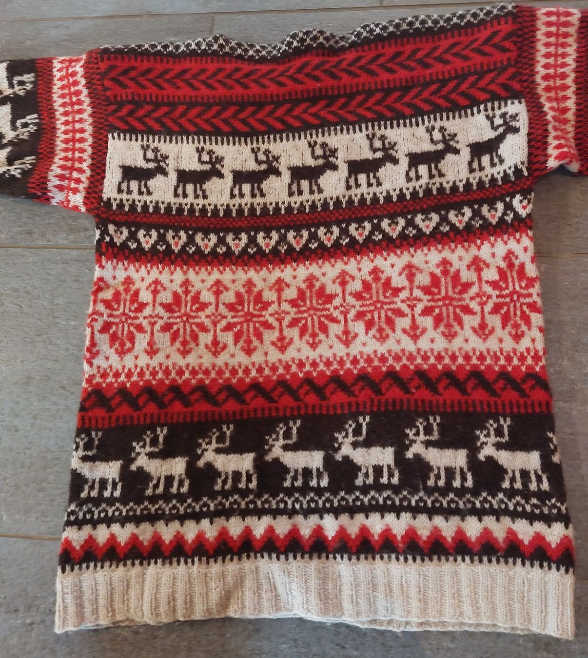 Maglioni & Felpe: Winterlicher Norwegerpullover mit Rentieren Gr. M – Usato da Summaprada venduto da nora014 4
