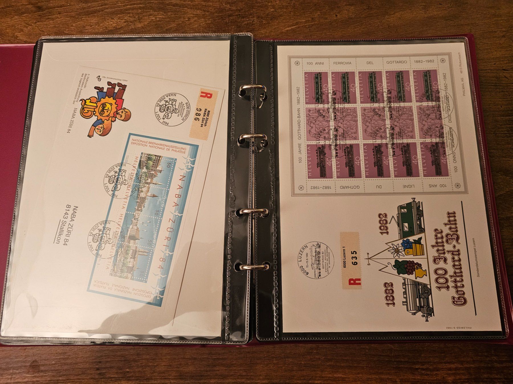 Tutti i francobolli: CH Album con buste FDC – Usato da Monte Carasso venduto da giave 6