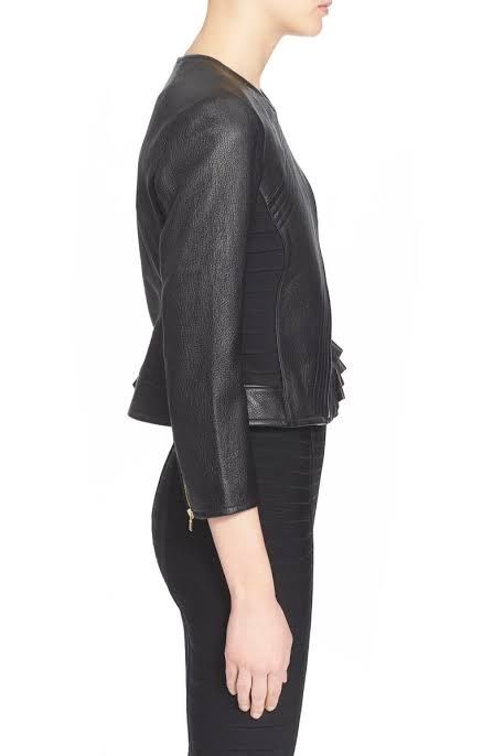 Giacche: Herve Leger Black Leather Jacket – Usato da St.Josefen venduto da lop_lh8d 3