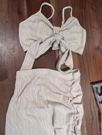 Shein Sommer Set, Beige, Grösse S, NEU