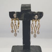 Echt 18K Gold - Diamant Ohrstecker