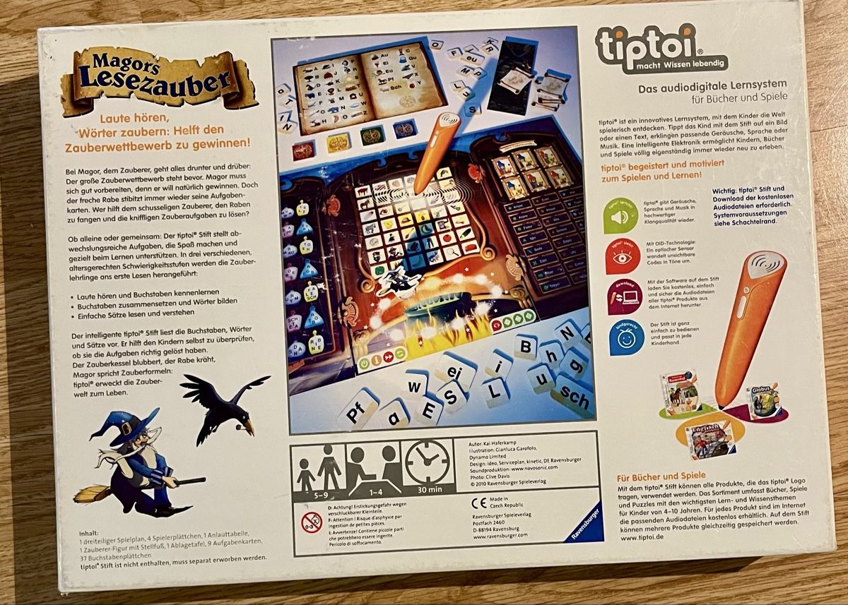 Ravensburger Giochi: Tiptoi® Magors Lesezauber, Ravensburger – Usato da Steffisburg venduto da Afrika82 1
