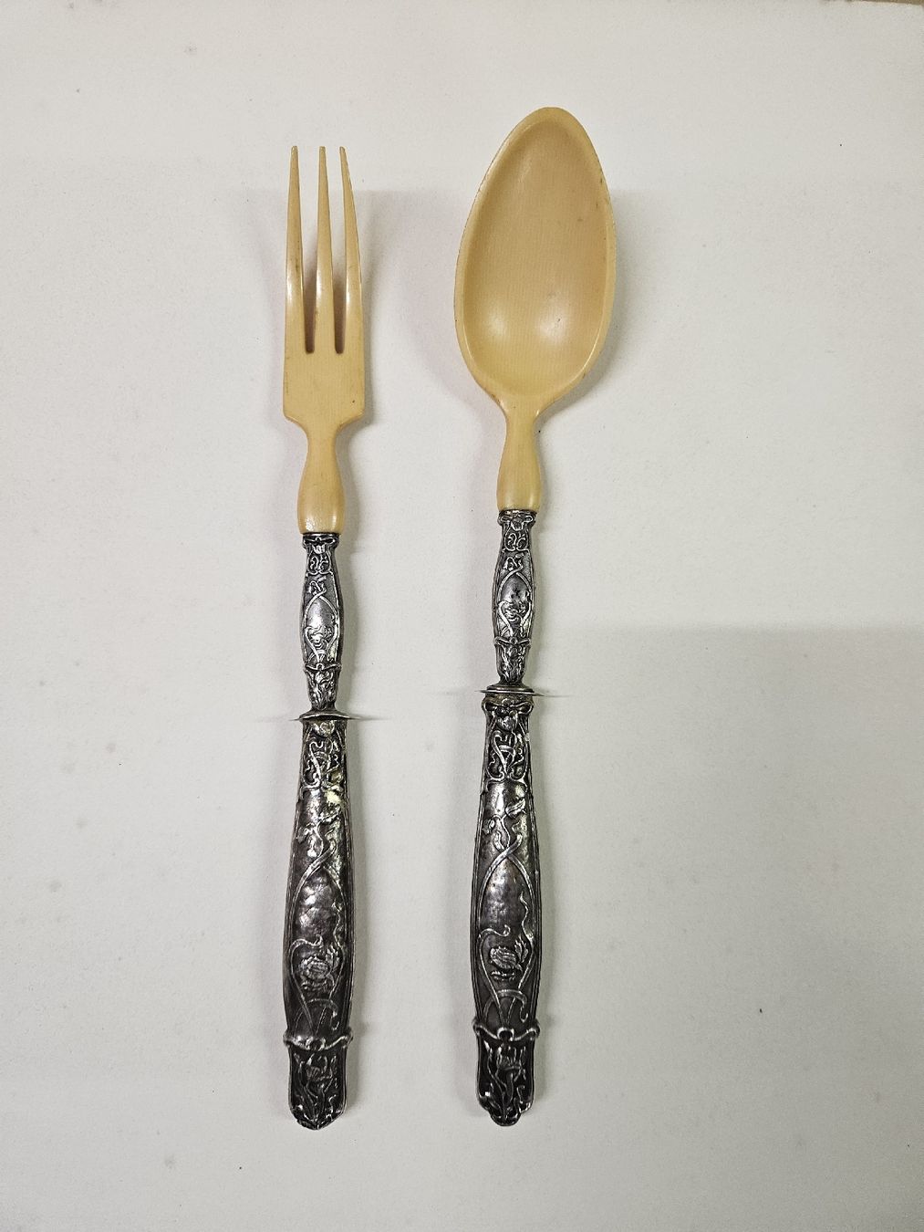 Set di posate: silberbesteck antik – Difettoso da Schwellbrunn venduto da Rosaroterpanter 1