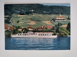 Alte AK Bielersee - M/S Chasseral, dat. 1977?