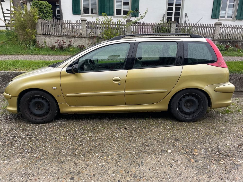 PEUGEOT 206 2.0 Break mit gültiger MFK und einigen Extras