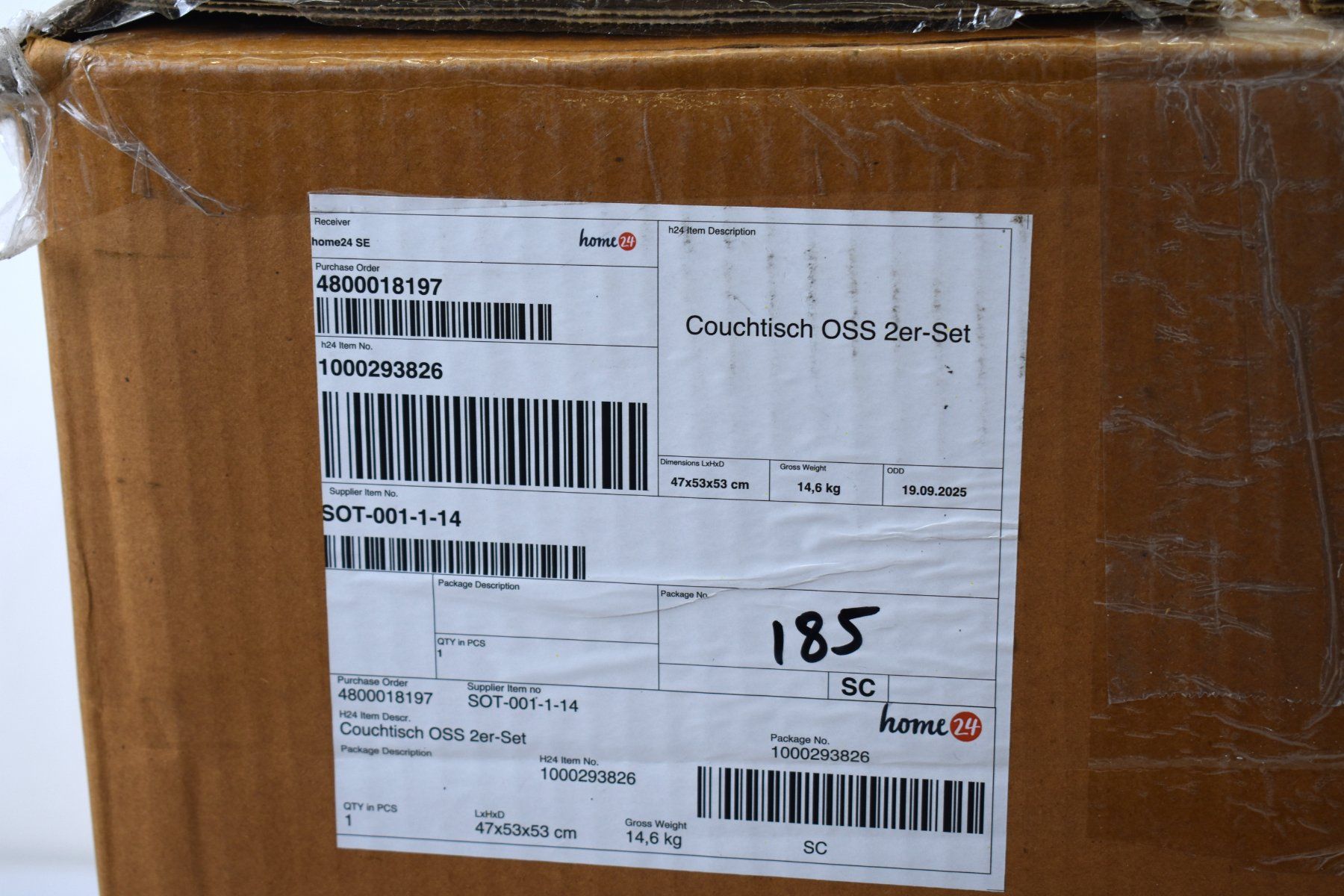 Tavoli: KOLLECTED Couchtisch OSS 2er Set (26062640) – Nuovo e nell'imballaggio originale da Zürich venduto da fundsachenverkauf 3