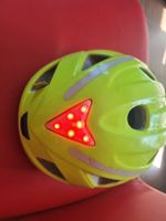 Alpina Fahrradhelm mit LED-Licht, Gr. 49- 54 cm