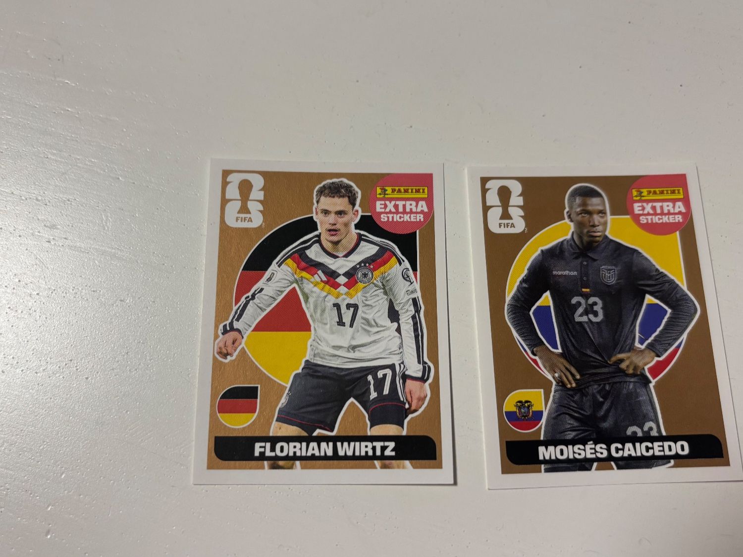 Panini Carte collezionabili: Panini Extra Sticker Wirtz/Caicedo – Usato da Thalwil venduto da chr_gjb7
