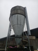 Futtersilo Metall