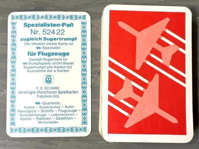 Giochi: Quartett Flugzeuge Nr. 524 22 – Usato da Zürich venduto da gigimai67 7