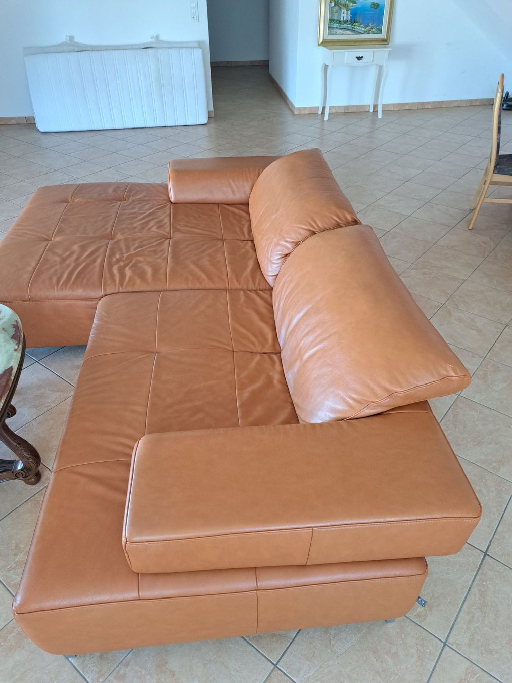 Divani: Canapé de salon en vrais cuir... – Usato da Bassecourt venduto da Lupomiki1 5