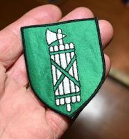 Badge ST. GALLEN Wappen  ST. GALLER STICKEREI
