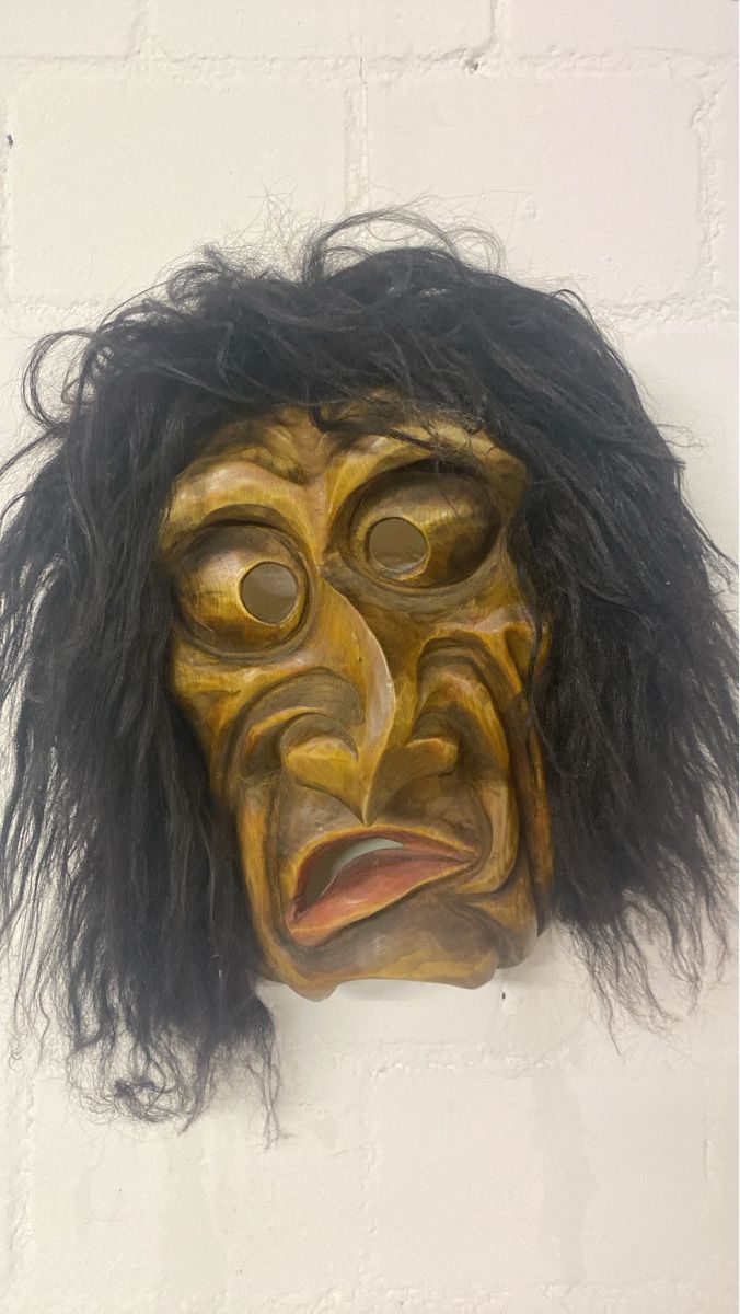 Maschere: Schöne Holzmaske von Rudolf Bodmer – Usato da sursee venduto da trilli-tralli 1