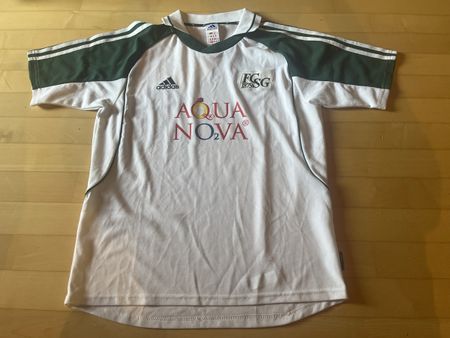 FC St. Gallen FCSG Vintage Trikot 2000/01 Autogramme Adidas