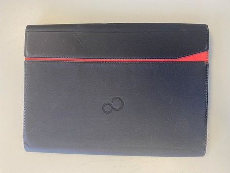 Fujitsu Laptoptasche schwarz rot gebraucht Zustand