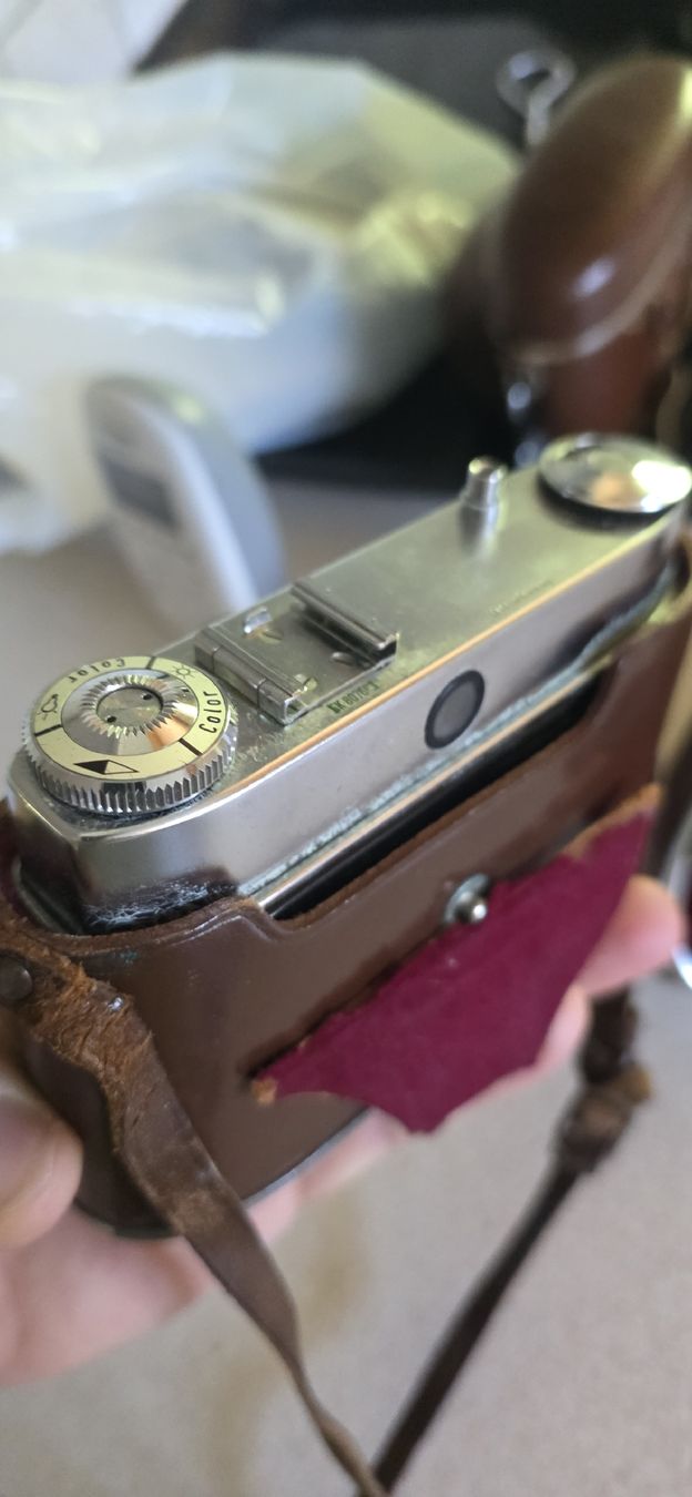 Kodak Kamera: kodak Retinette IA – Defekt aus Unterwasser von Schlammlandy 1