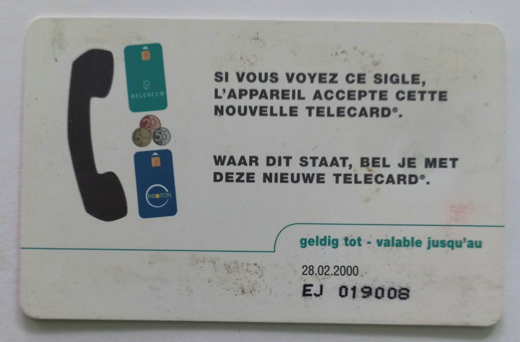 Schede telefoniche: Taxcard - RTT Belgacom - B – Usato da Niederuzwil venduto da lubimaja 1
