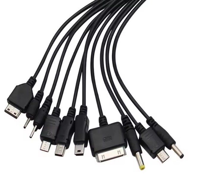 Cavi: 10 in 1 Micro USB 2.0 Stecker auf Multi Stecker Ladekabel – Nuovo (secondo la descrizione) da Nidau venduto da EXP40 3