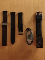 Smart-Bracelet QW800, Fitness-Tracker schwarz mit Zubehör