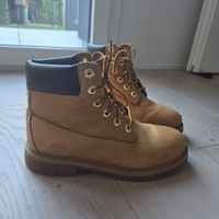 Timberland Boots braun Schnürstiefel gebrauchter Zustand