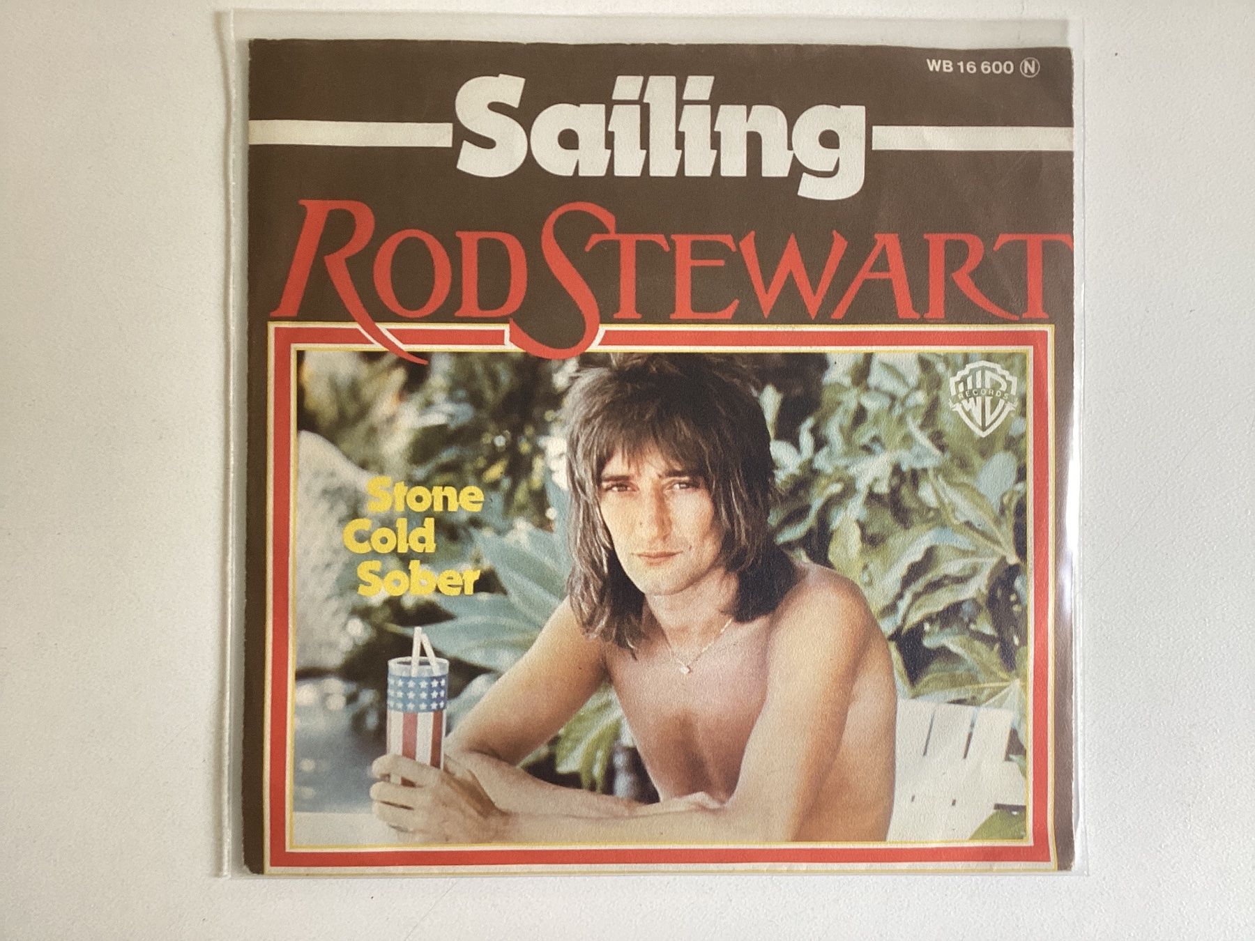 Dischi in vinile: Rod Stewart Single - Sailing / Stone Cold Sober – Usato da Gutenswil venduto da Hamzian
