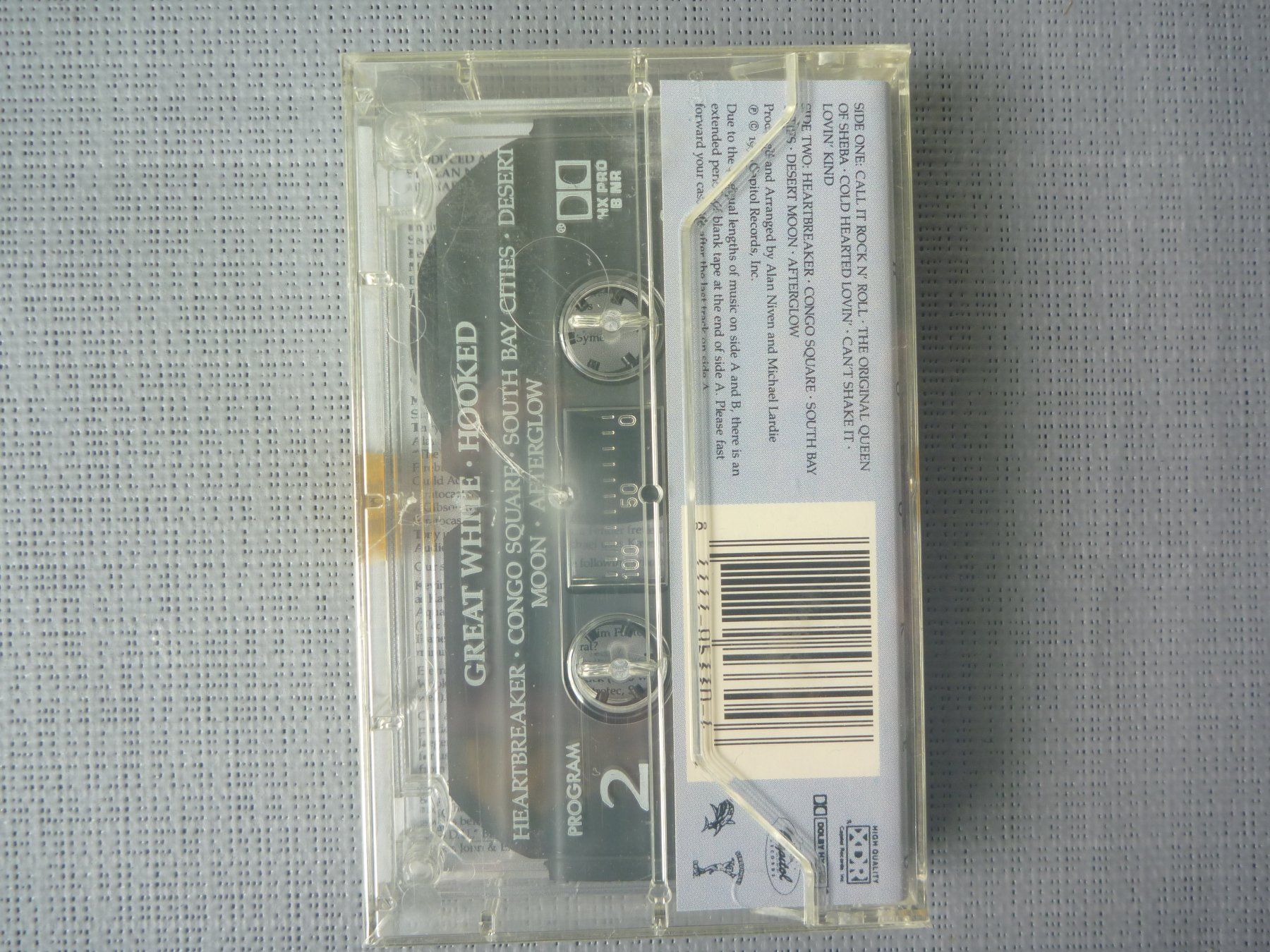 Musicassette: Musikkassette (MC) Great White - Hooked – Nuovo (secondo la descrizione) da Boniswil venduto da Ubabo 1