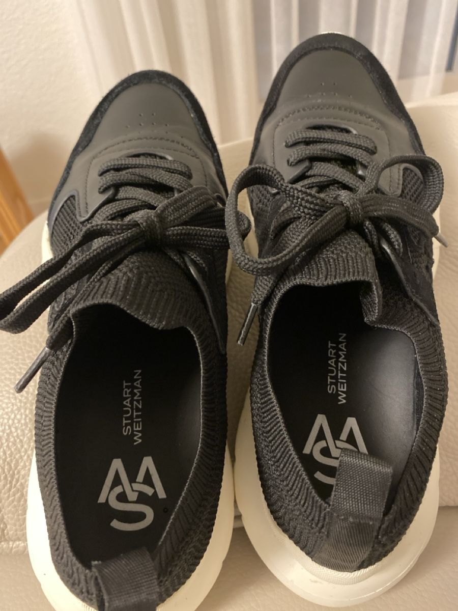 Stuart Weitzman Scarpe da donna: Stuart Weitzman Sneaker, Schwarz, Gr. 40 - Top Zustand! – Usato da Ibach venduto da Tina55 1
