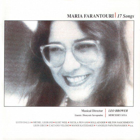 CD: Farantouri Maria: 17 Songs CD – Nuovo e nell'imballaggio originale da Steinhausen venduto da Vilivinili