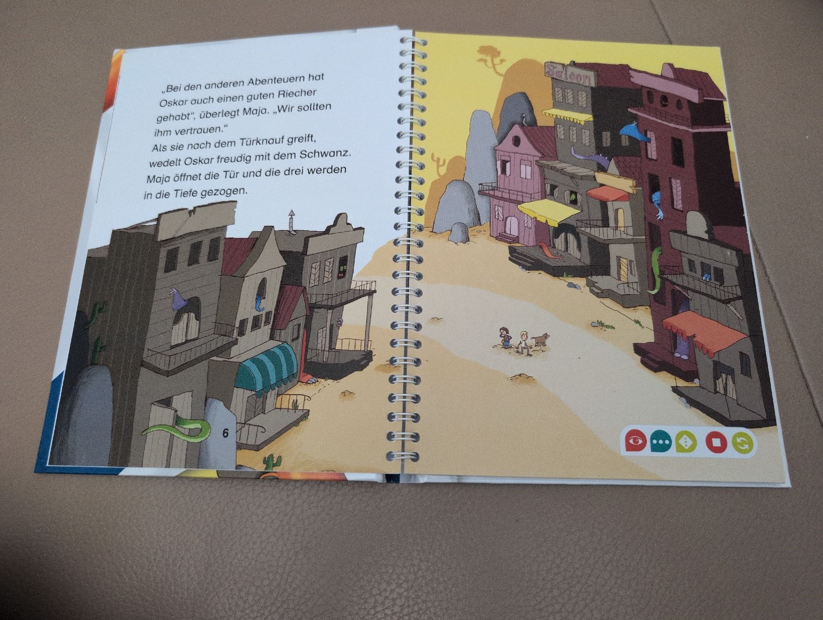 Libri: Tiptoi Lese-Lausch Abenteuer Dino Stadt – Usato da Schwerzenbach venduto da _charme_ 3