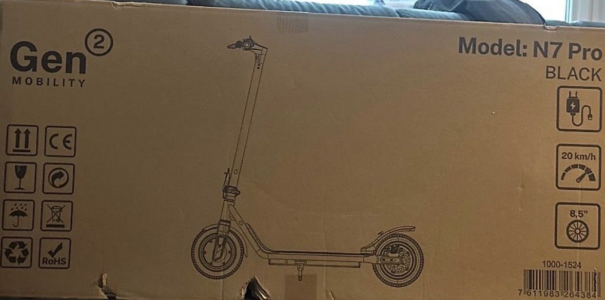 Scooter: Xiaomi E-scooter Gen2 N7 Pro  – Nuovo e nell'imballaggio originale da Breitenbach venduto da sik_ydf8 1