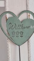 ⚡️⚡️Shabby- chic Herzstecker Willkommen Action⚡️⚡️