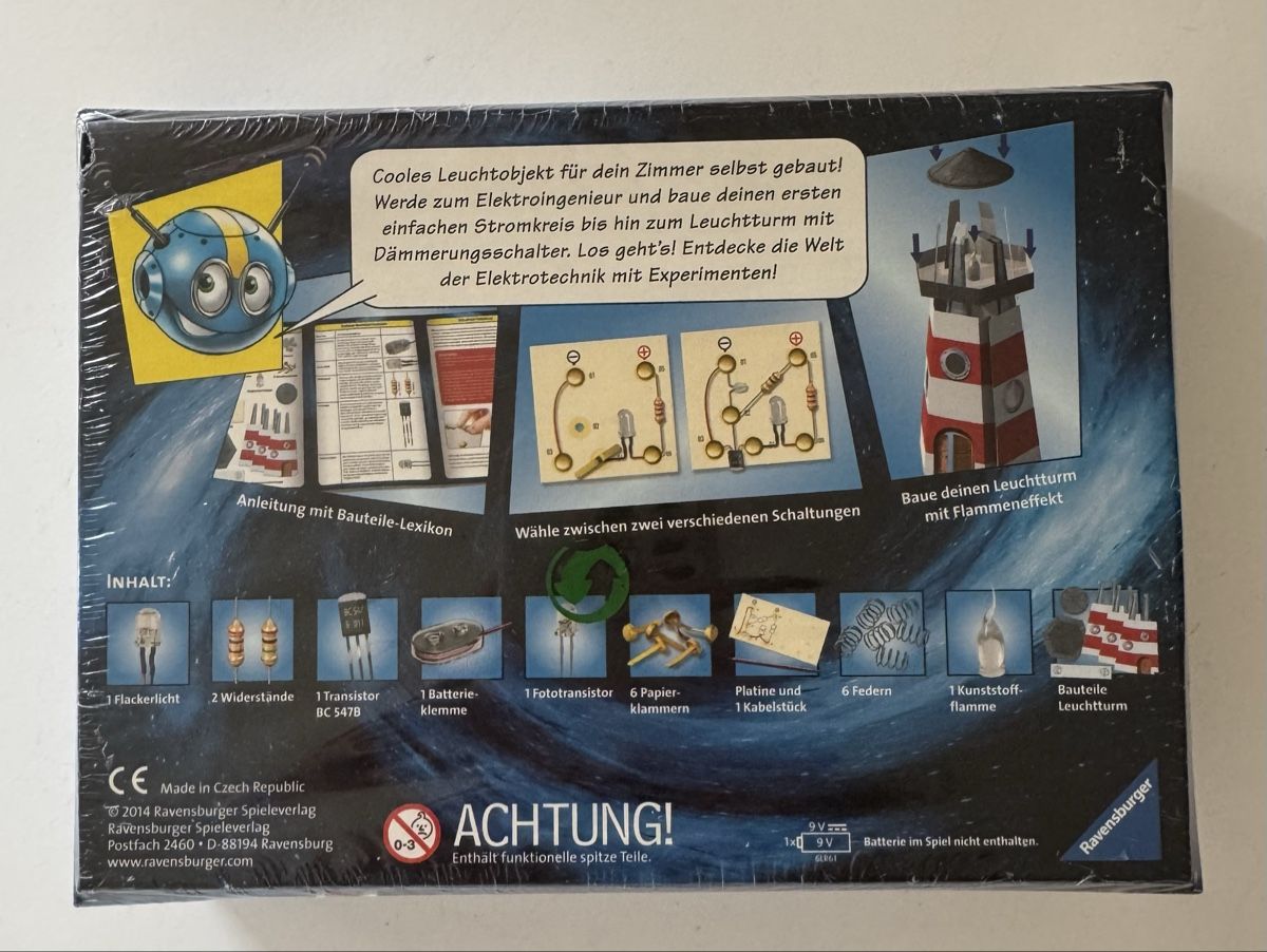 Ravensburger Giochi: Elektro-Leuchtturm, Ravensburger, Spiel, NEU – Nuovo e nell'imballaggio originale da Emmenbrücke venduto da Florentina27 1