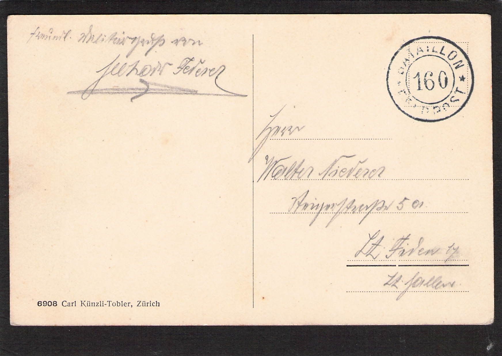 Cartoline postali: #Unter-Engadin-Bahn  , Süs GR , gel. Feldpost – Usato da Reichenburg venduto da Pipo-67 1