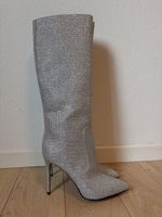Michael Kors Stiefel Silber Glitzer Gr 36