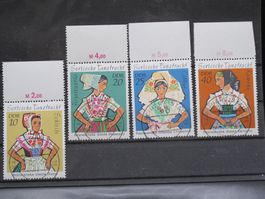DDR 1971 Sorbische Trachten gest