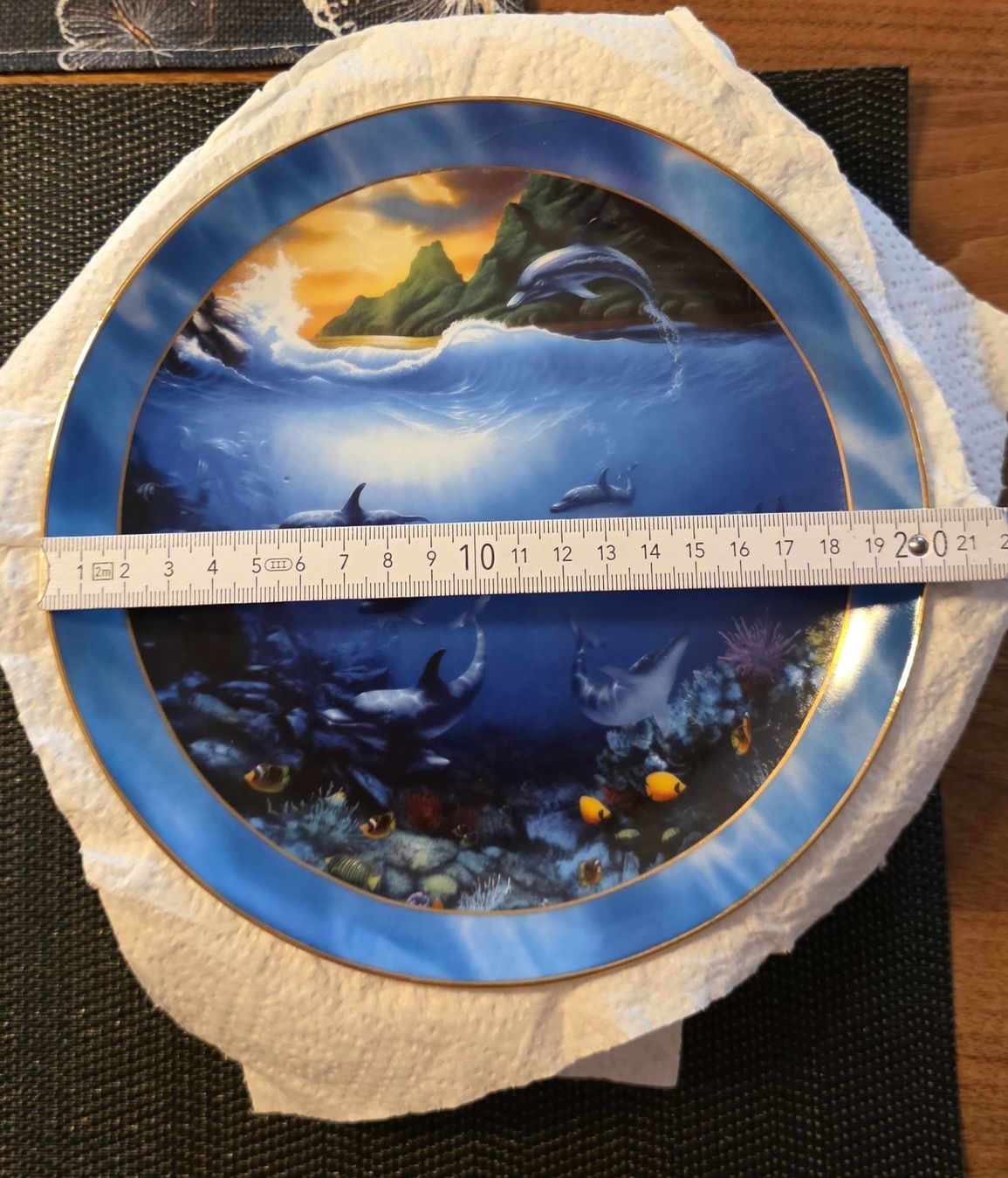 Assiettes: Delphin Teller aus Sammlung – D'occasion à Bäretswil par mar_py98 1