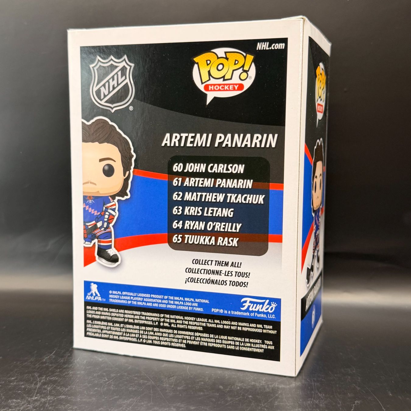 Funko Statuette: Funko Pop! NHL Artemi Panarin 61 – Usato da Düdingen venduto da Nerdworld 1