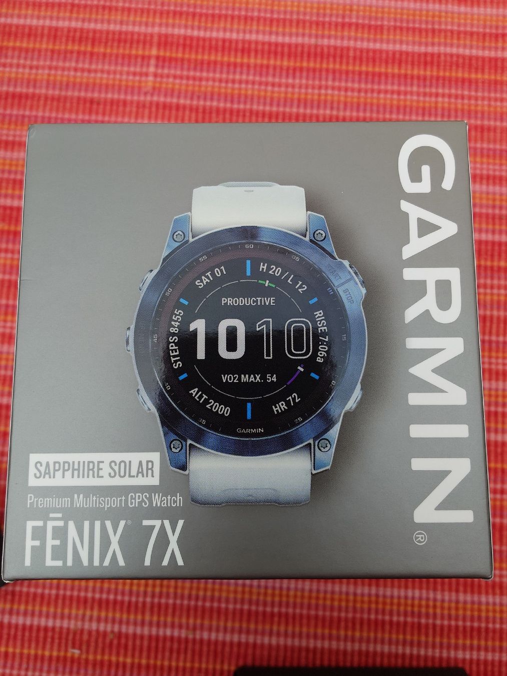 Garmin Smartwatch: Garmin Fenix 7X Saphire Solar – D'occasion à Marly par Mbx5 1