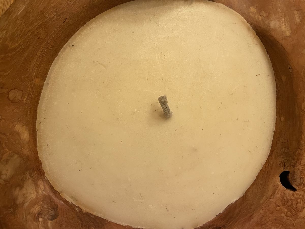 Kerzen: Kerze in Holzschale – Neu (gemäss Beschreibung) aus Rüschlikon von zehnvoracht 2