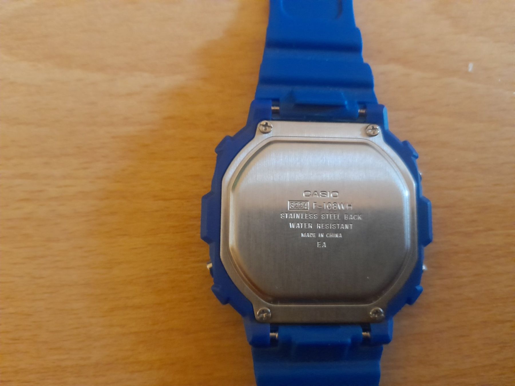 Casio Orologi: Casio Digitaluhr Modell F-108WH blau – Nuovo (secondo la descrizione) da Lustmühle venduto da chevi03 2