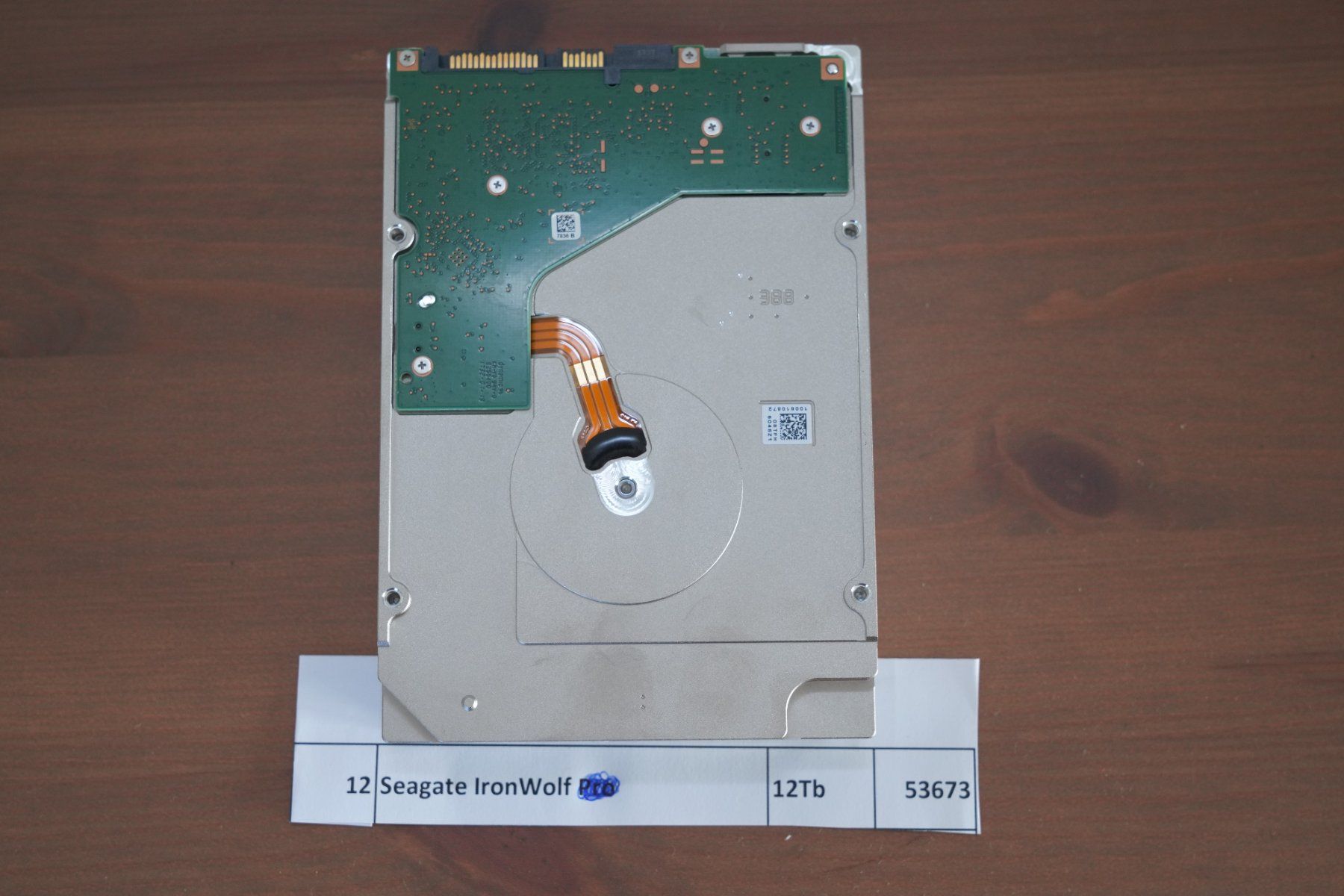 Seagate Dischi rigidi: Disk SATA 12Tb Seagate IronWolf NAS - 53674 Stunden – Usato da Zürich venduto da Lock5151 1