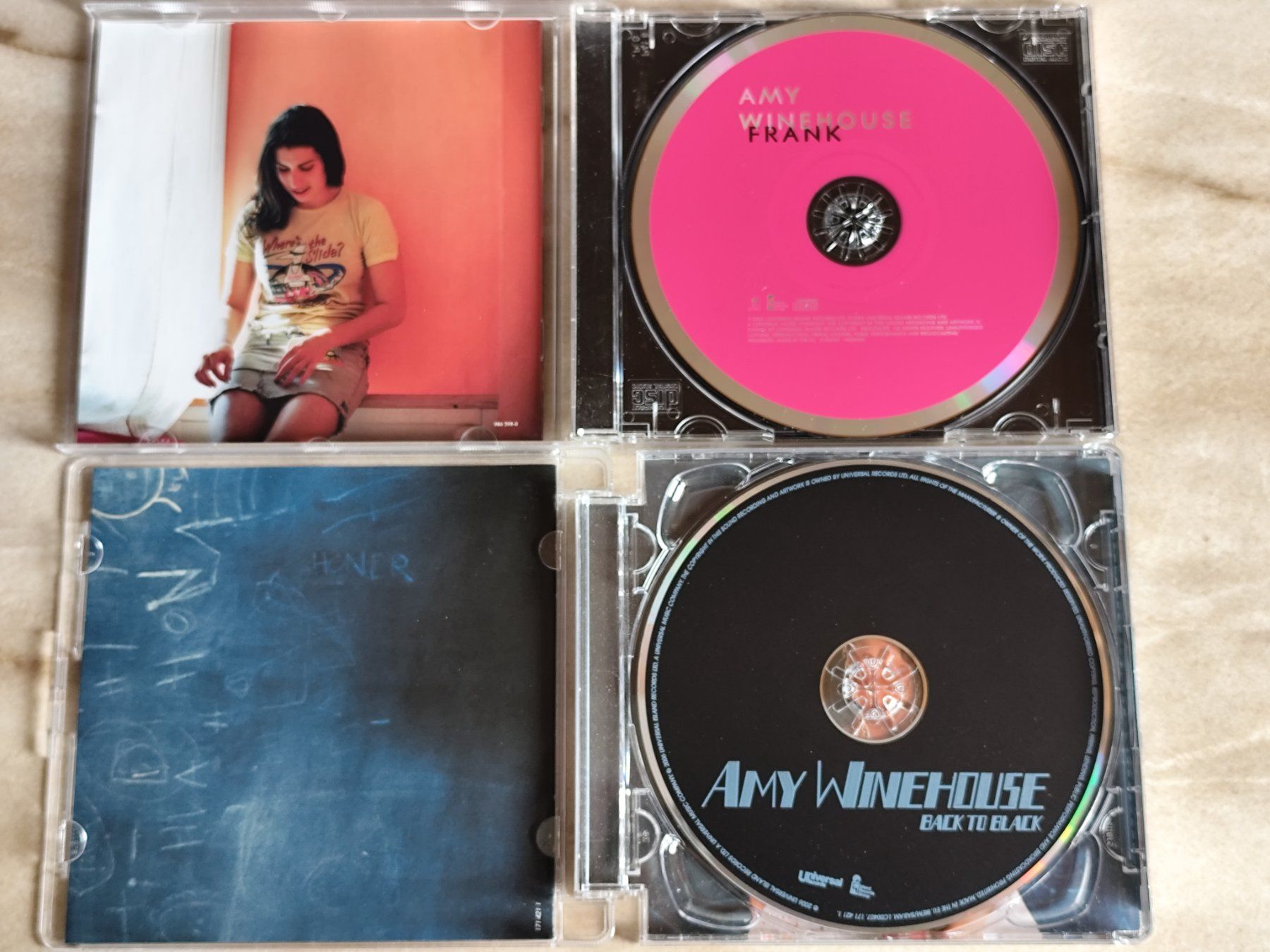 CD: AMY WINEHOUSE - FRANK 2003 & BACK TO BLACK 2006 - 2CDs – Usato da Ermenswil venduto da easyric 3